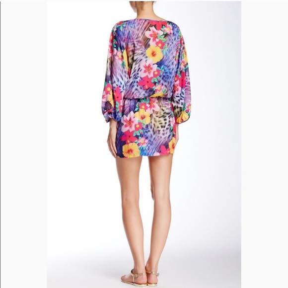 Nanette Lepore Playa Tropical Swim Coverup - S - Picture 4 of 8